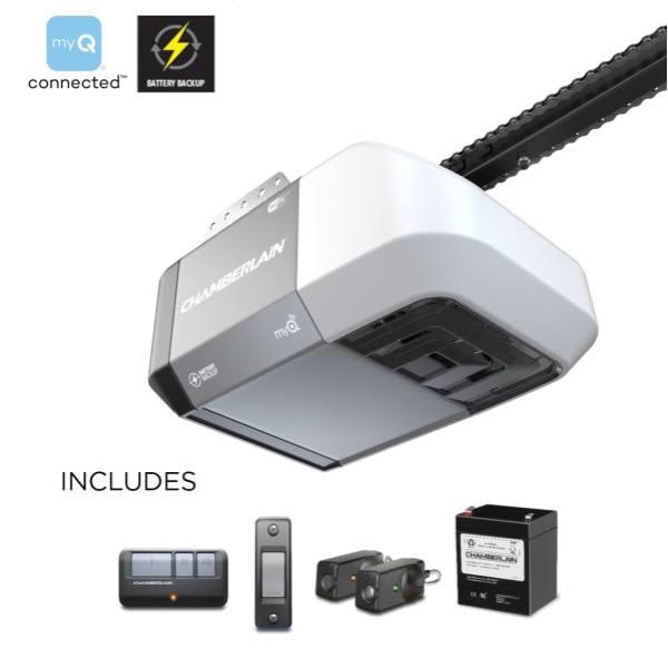 Chamberlain 1 2 Horsepower Chain Drive Garage Door Opener