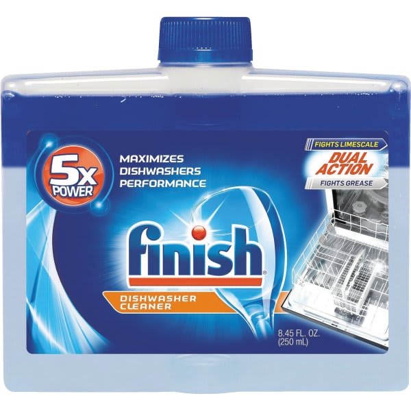 Finish Dishwasher Cleaner, Fresh, 8.45 Oz Bottle, 6/Carton HD Supply