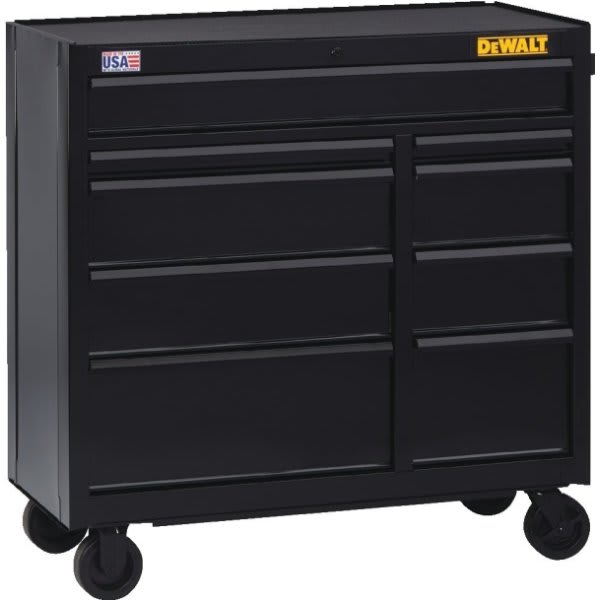 Dewalt 700s 41 In Wide 9 Drawer Cabinet Black Hd Supply