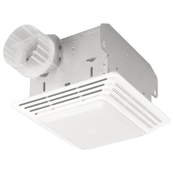 Broan® 679 Combination Fan/Light, 70 CFM, 4" Duct, 120 VAC, 2 A | HD Supply