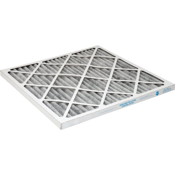 16x20x1" Charcoal Pleated Air Filter Merv 7 Box of 12 HD Supply