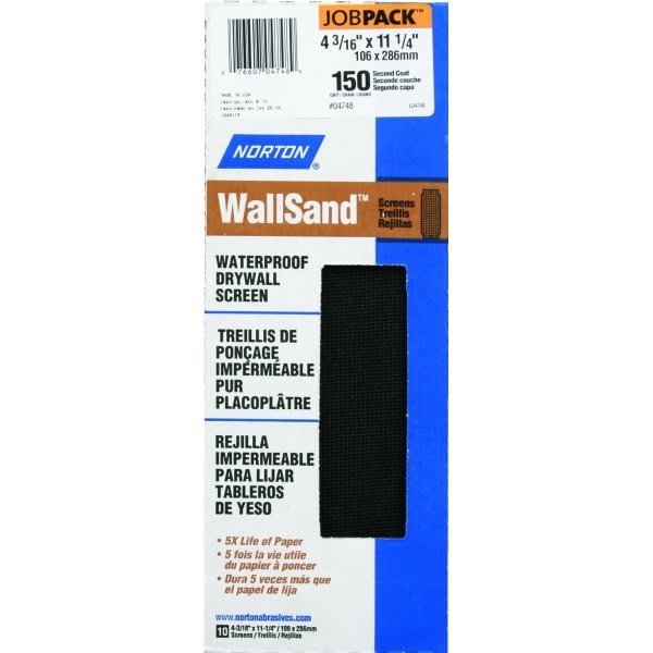 Norton 4 3 16 X 11 Wallsand Drywall And Plaster Sanding Screen 10