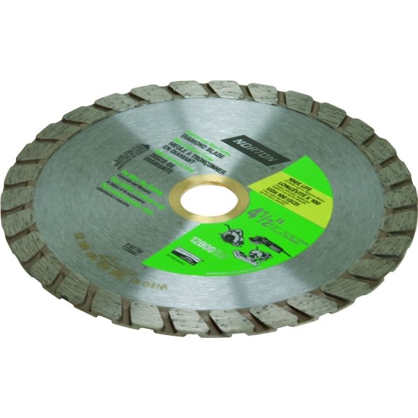Norton 4 1 2 Continuous Rim Masonry Diamond Blade Hd Supply