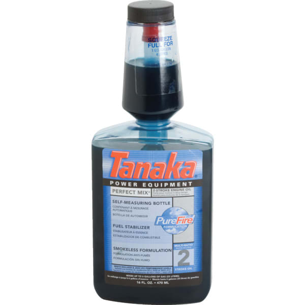 Tanaka Perfect Mix 16 Oz 2Cycle Engine Oil With Fuel Stabilizer HD