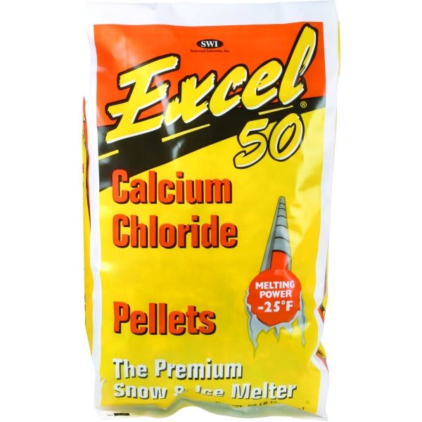 Excel 50 Lb Calcium Chloride Ice Melt 50 Bags Per Pallet HD Supply