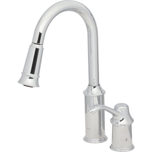 Moen Aberdeen Pull Down Kitchen Faucet 1 5 Gpm Chrome 1