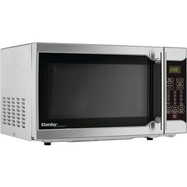 Danby 0 7 Cu Ft Countertop Microwave 700 Watt Stainless Steel