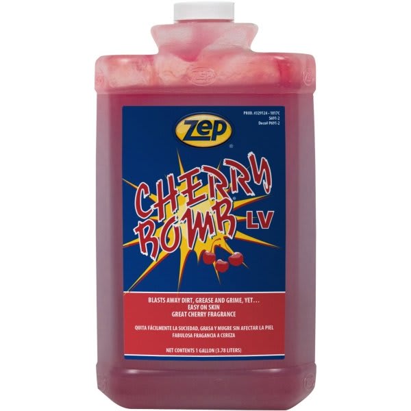 Zep Cherry Bomb Hand Cleaner, Cherry Scent, 1 Gal Bottle, 4/Carton