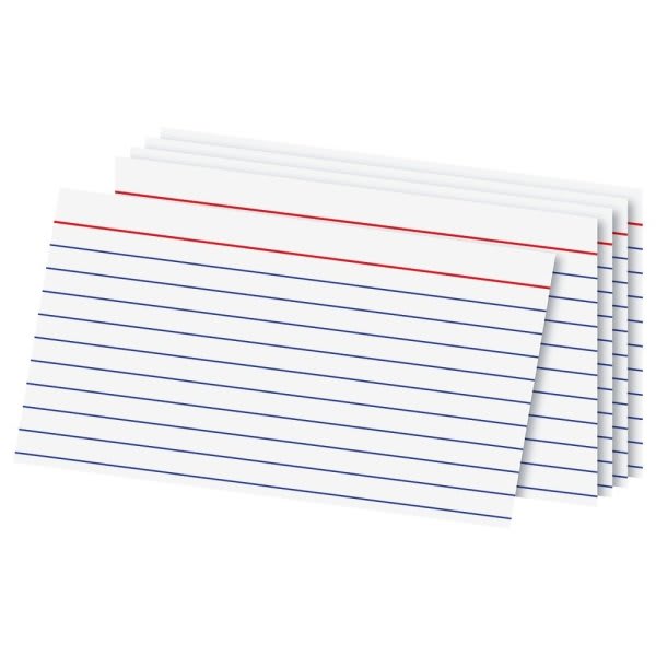 Office Depot Brand Ruled Index Card 4 x 6 Pack Of 500 - Office Depot