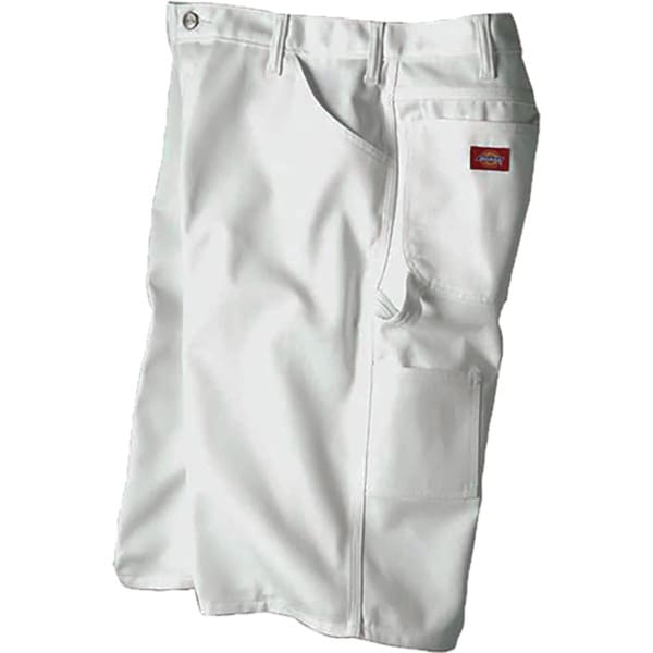 painter shorts white