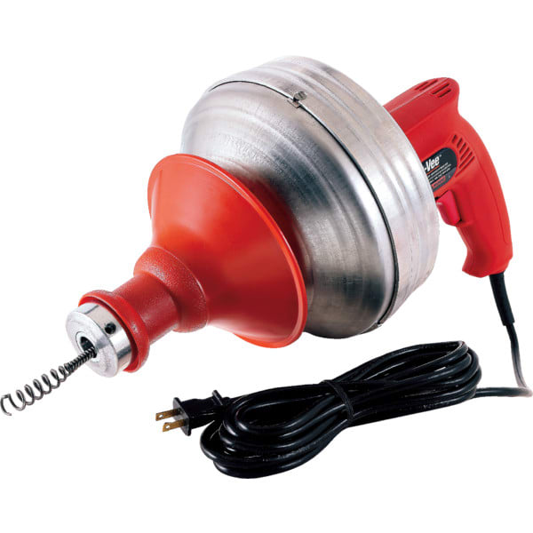 General Pipe Cleaners Auger SuperVee Electric Drill With Flexicore® Cable HD Supply