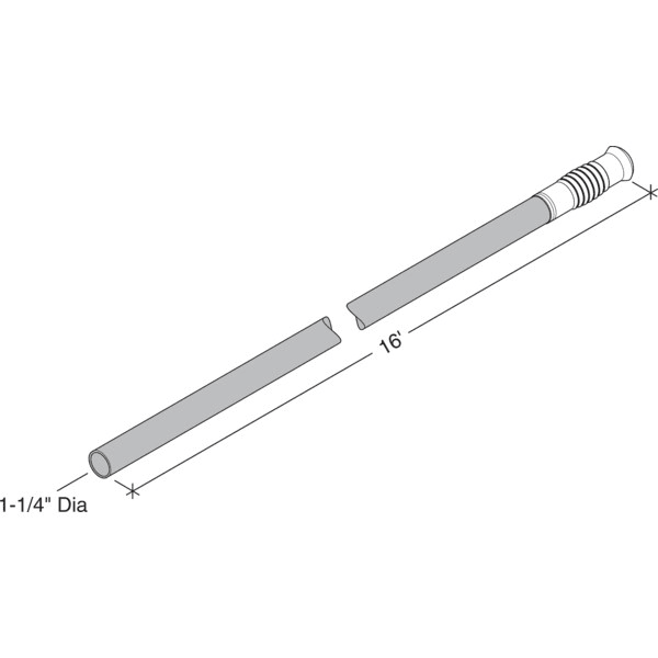 16 Foot Fiberglass Pool Pole HD Supply