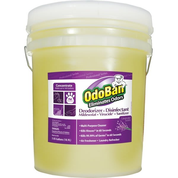 OdoBan® 5 Gallon Concentrate Odor Eliminator and Disinfectant (Lavender