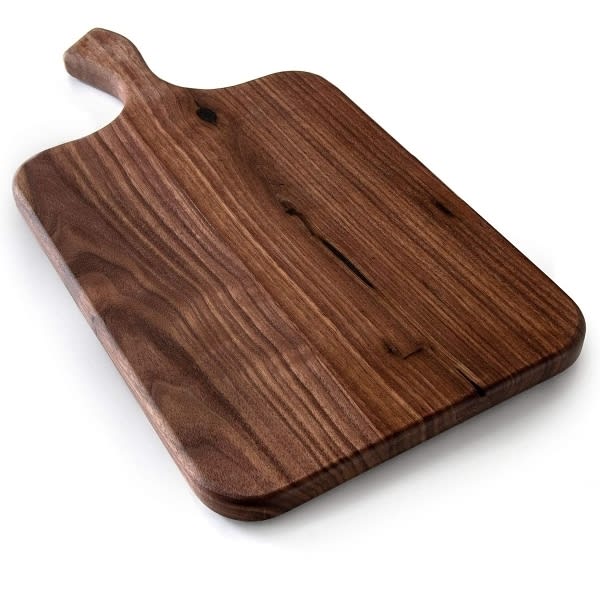 Brazos Organic Oiled Wood Cutting Board/butcher Block, Dark Walnut, 16x8  In.