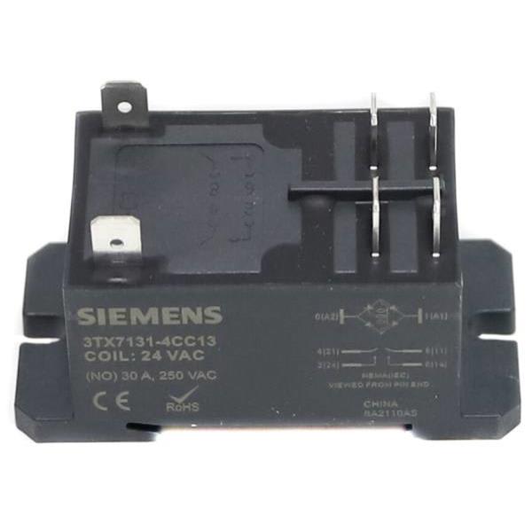 Siemens Basic DPST-NO Power Relay - 30A Contact Rating, 120VAC Coil Voltage - Industrial Plug-in Relay