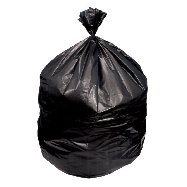 Maintenance Warehouse® 42 Gal 2.5 Mil Low-Density Trash Bag (50-Pack)  (Black)