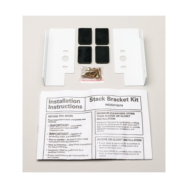 Ge Washer/dryer Stack Bracket Kit HD Supply