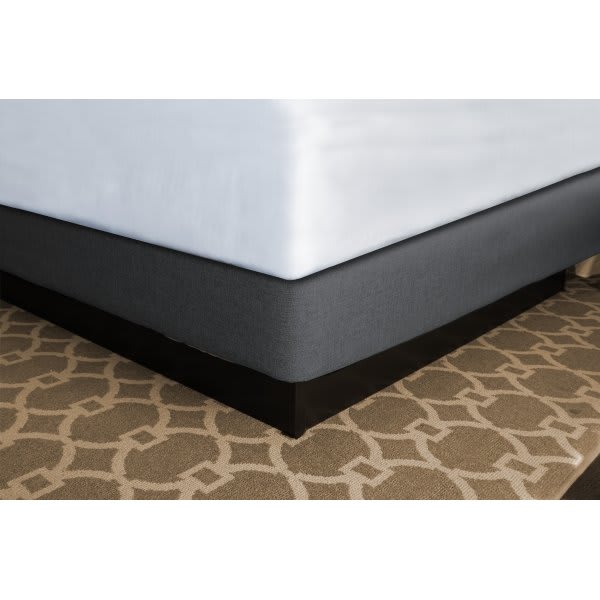 Designer Decor Box Spring Contour Wrap 9" Long Full Sg Graphite HD