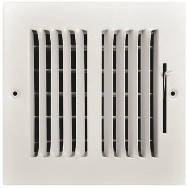 Truaire 6 In X 6 In 2Way Steel Wall/ceiling Register HD Supply