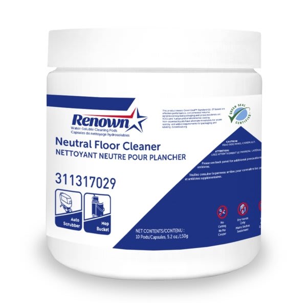 Neutral Floor Cleaner Pod (10 Pods Per Container) HD Supply