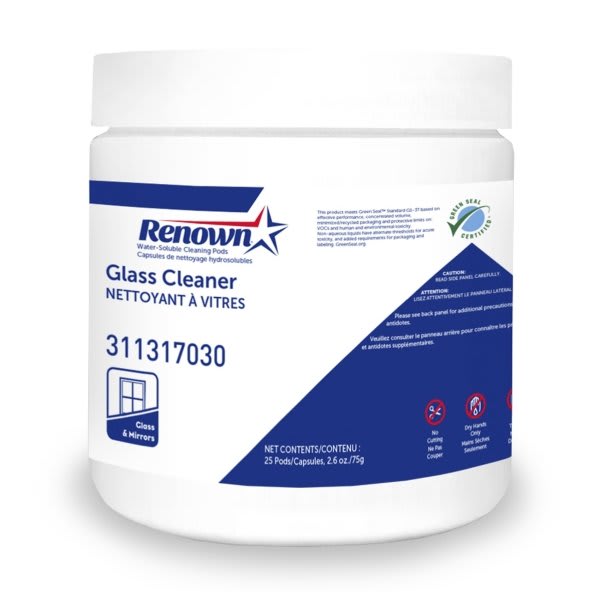 Renown Glass Cleaner Dissolves Grease/ Films/ Smears HD Supply