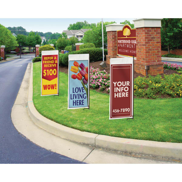 Custom Lawn Banner, 15 x 32 HD Supply