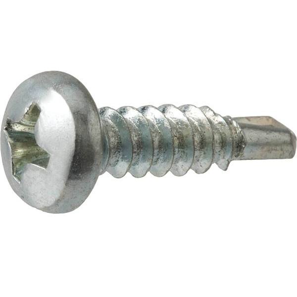 Everbilt 6 X 3/8 In Zinc Sheet Metal Screw, Phillips Pan Head Package