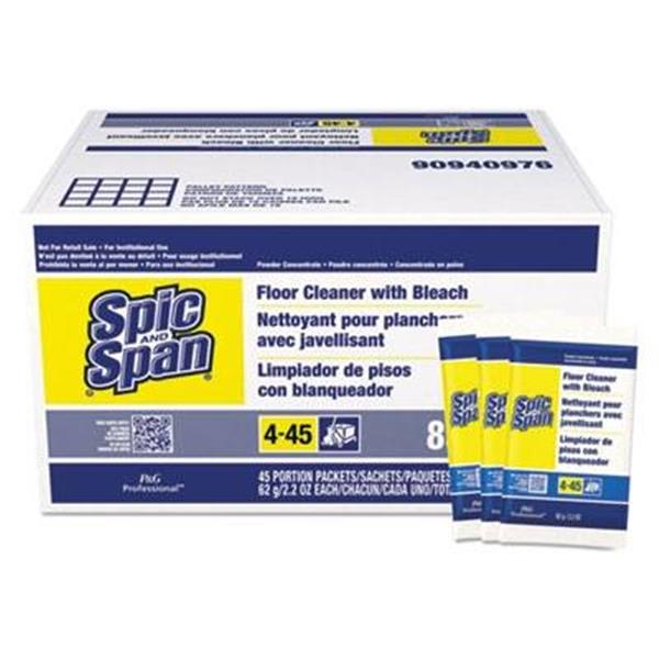 Spic And Span Bleach Floor Cleaner Packets 2 2oz Packets 45
