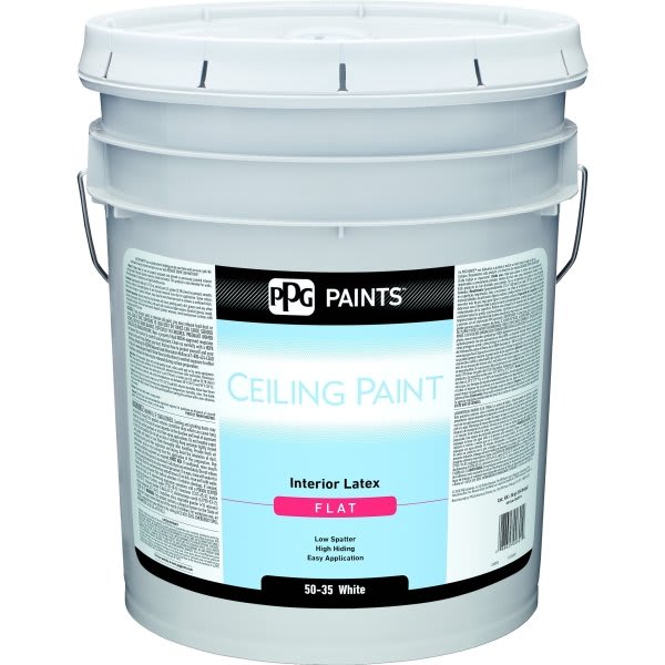 Ppg 5 Gallon Ceiling Paint White Hd Supply
