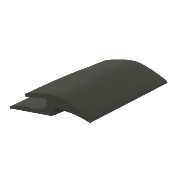 Roppe 12ft Profile 177 Series Black Brown Vinyl Joiner Hd Supply