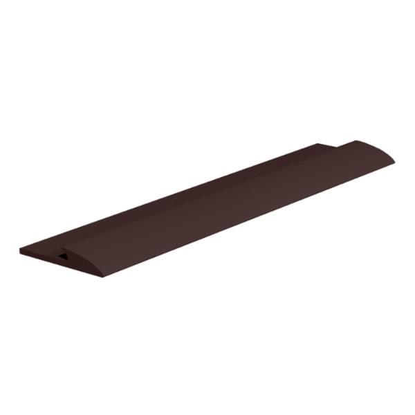 Roppe 9 Ft Profile #38 Series Brown Rubber Edging | HD Supply