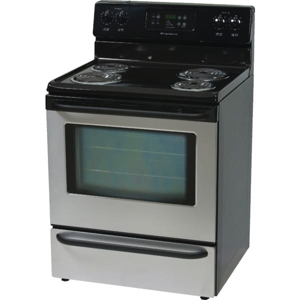 Frigidaire S/C Coil Top Electric Range Stainless Steel HD Supply