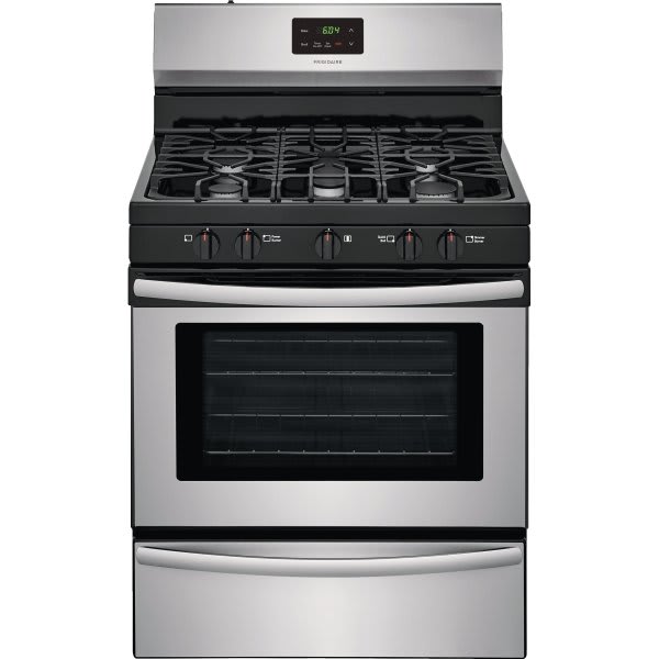 Frigidaire® 30" Gas Range w/ 6 Burners, Oven Window, 4.2 Cu Ft in