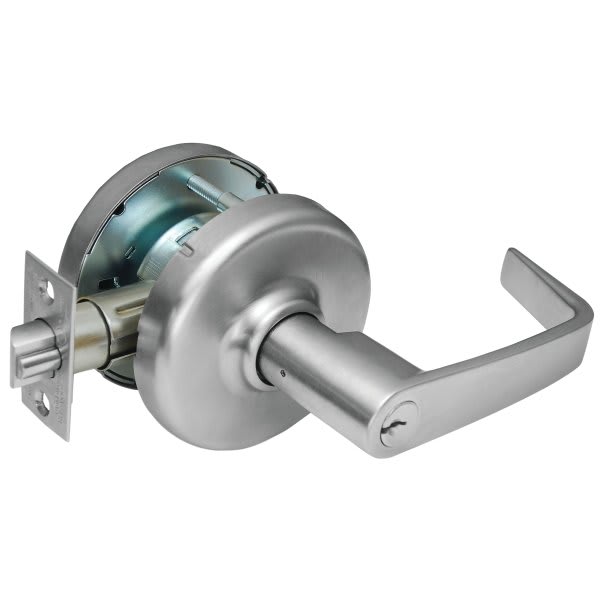 Corbin Russwin CL3351 PZD 626 Cylindrical Door Lockset, Entrance Function Type, Zinc Dichromated for Corrosion Resistance, Satin Chrome