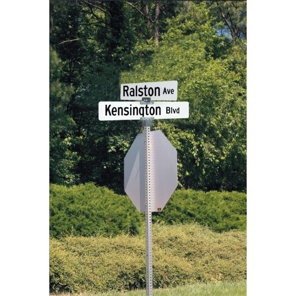 Square Steel Sign Post, 8' x 13/4 x 13/4 HD Supply