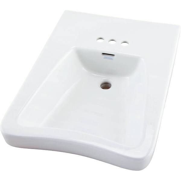 Gerber Eaton WallMount Bathroom Sink "white With Overflw Drain HD Supply