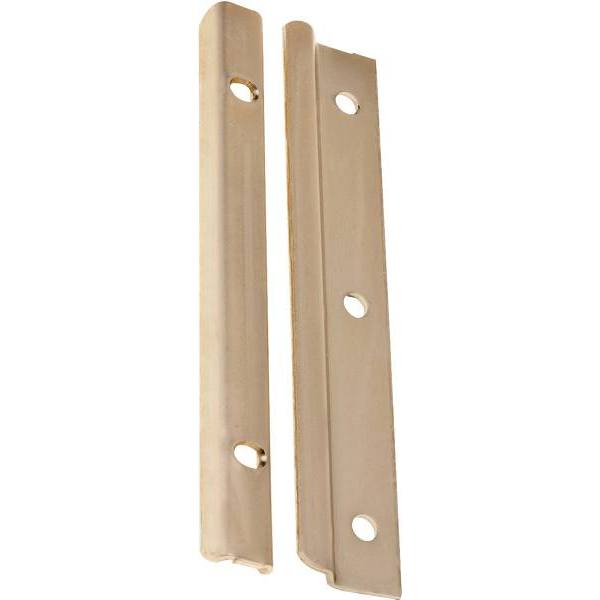 DonJo Latch 6 in. Interlock Protector (For Inswinging Door) (Brass