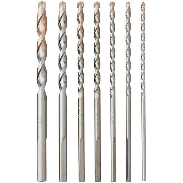 Milwaukee Carbide Hammer Drill Bit Set HD Supply