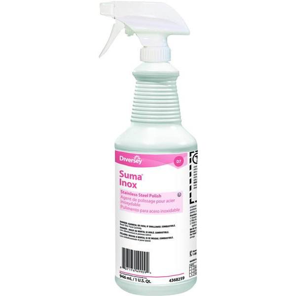 Suma 32 Oz. Inox D7 Stainless Steel Polish HD Supply