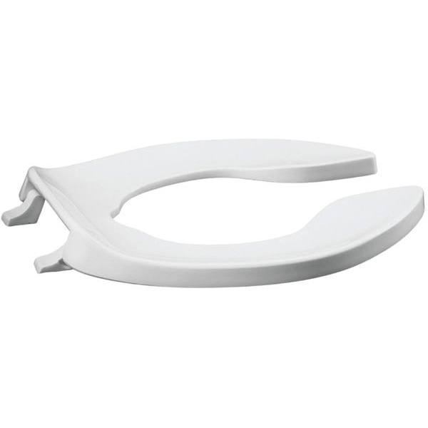 thumbnail image 2 of Centoco Elongated Commercial Toilet Seat - Open Front Heavy Duty Plastic Made In USA 2 of 12