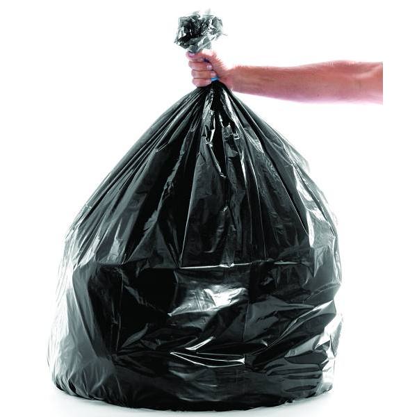 55 Gallon Low Density Black Trash Bag