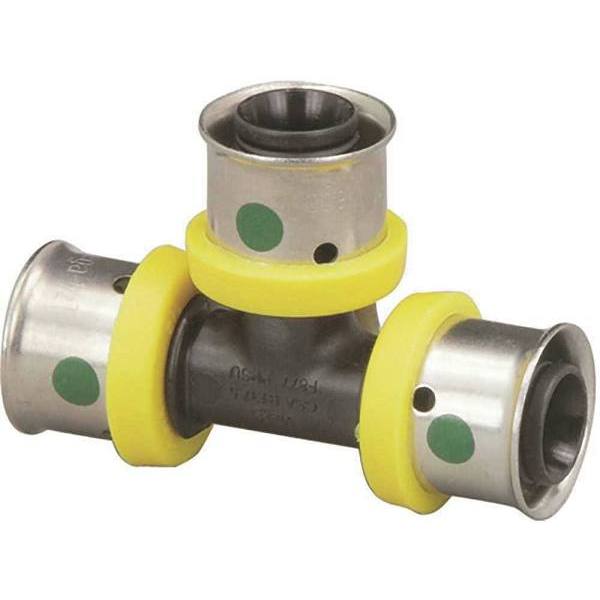 Viega Pureflow 3 4 In. X 1 2 In. X 3 4 In. Press Polymer Reducing Tee Fitting
