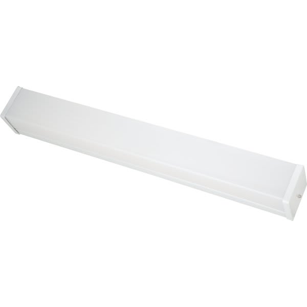 2' TwoLight Fluorescent Wall Fixture, White End Caps HD Supply