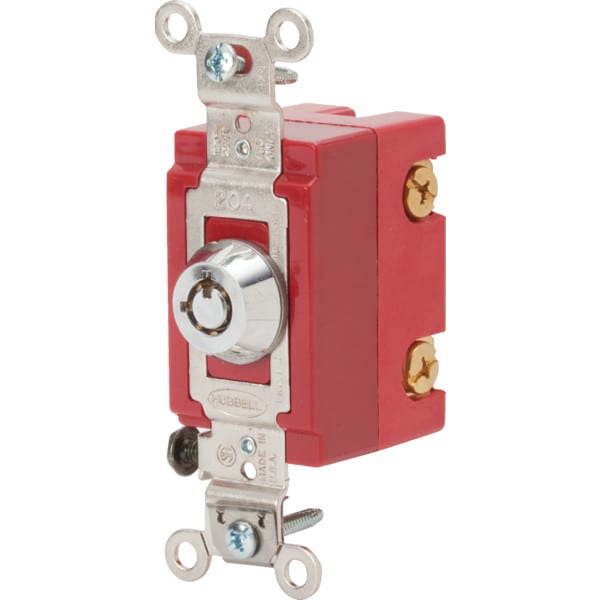 20 Amp Single Pole Key Lock Switch HD Supply