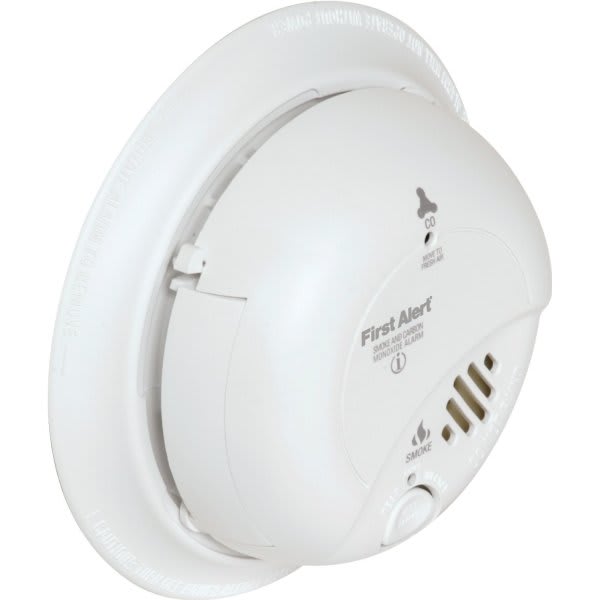 BRK® First Alert® Direct Wire Smoke And Carbon Monoxide Combo Alarm
