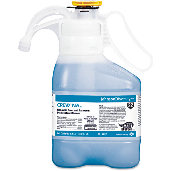Diversey Crew Non Acid 47 3 Oz Bowl And Bathroom Disinfectant Cleaner Floral 2 Carton Hd Supply