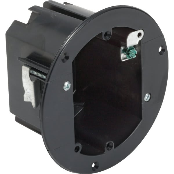 Plastic Round Old Work Ceiling Electrical Box Hd Supply