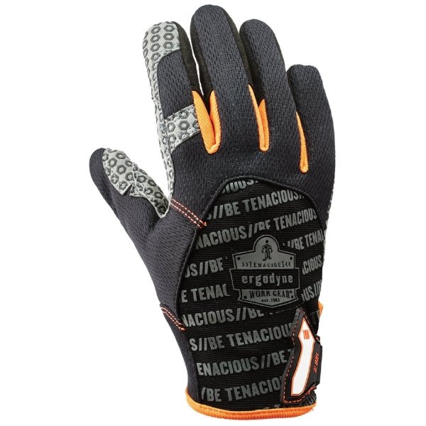 Ergodyne ProFlex 901 Half-Finger Leather Impact Gloves - Extra