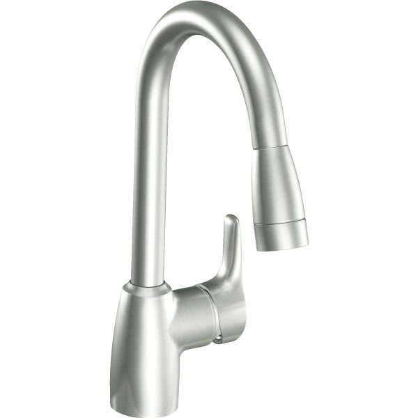 Cfg Baystone Pull Out Kitchen Faucet 1 5 Gpm Classic Stainless