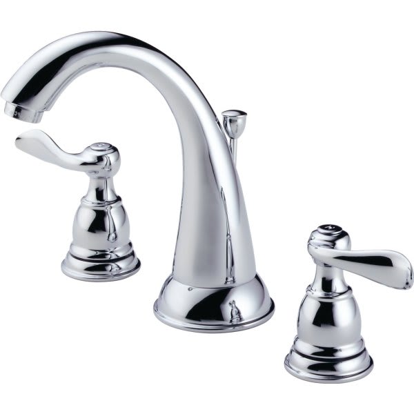 Delta Windemere Widespread Lavatory Faucet Chrome Two Handle With